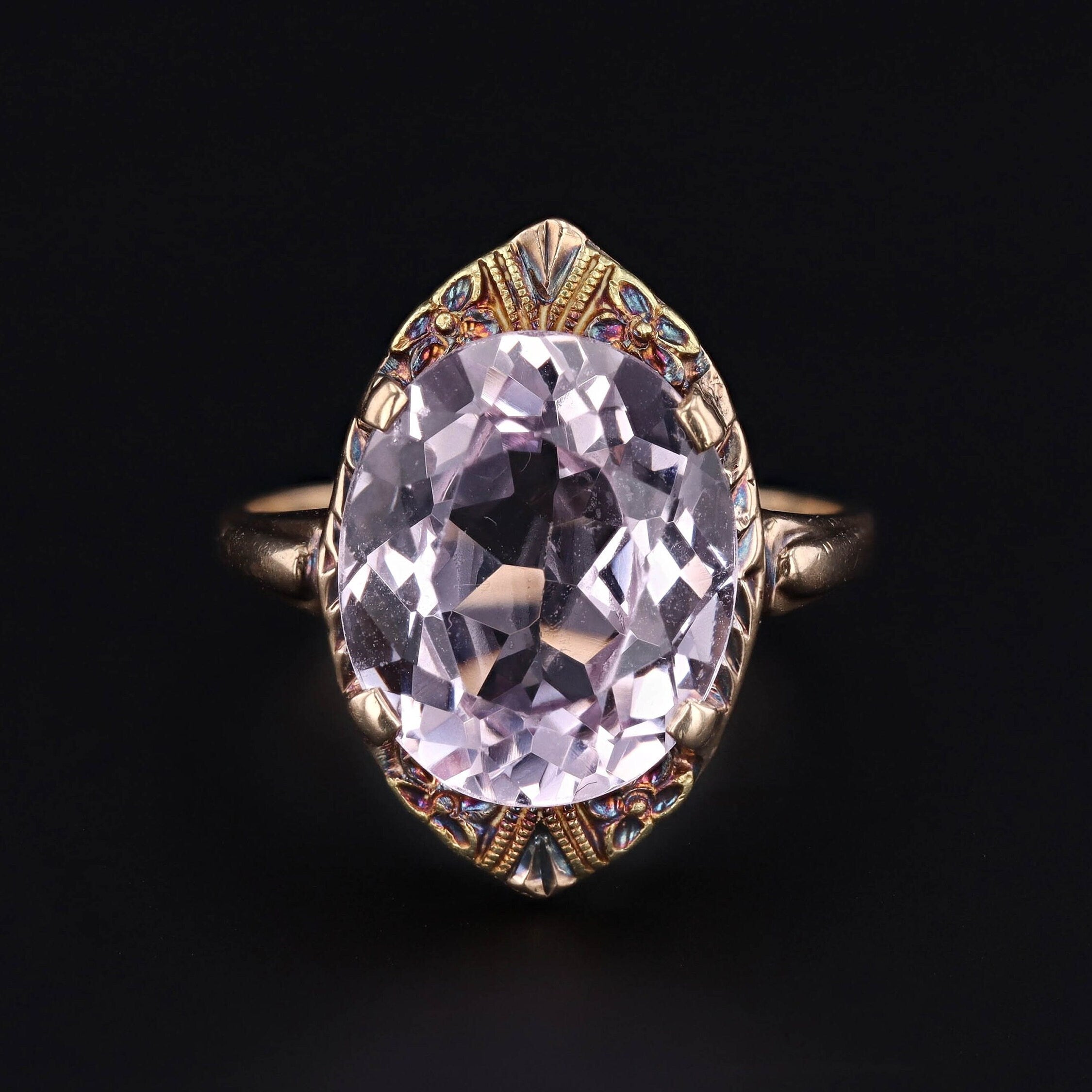 Buy Narsipatnam Purple Spinel Ring in Platinum Over Sterling Silver (Size  8.0) 0.75 ctw at ShopLC.